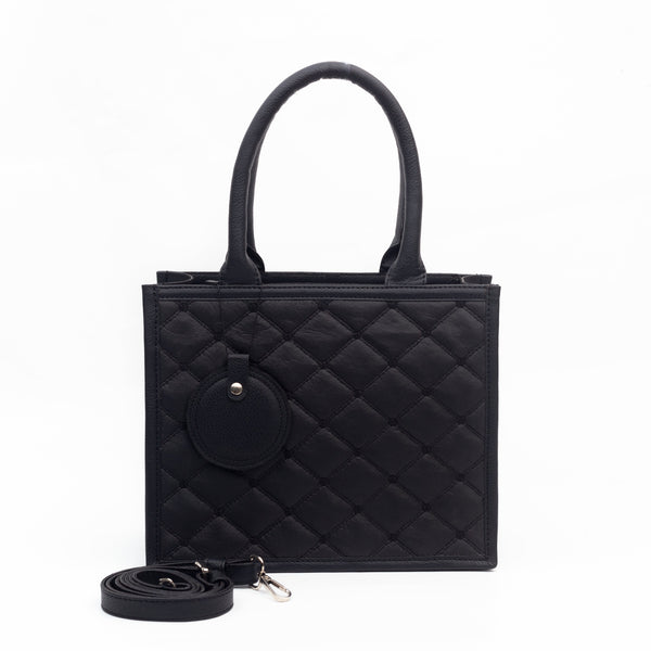 The Quilted Bag - Black
